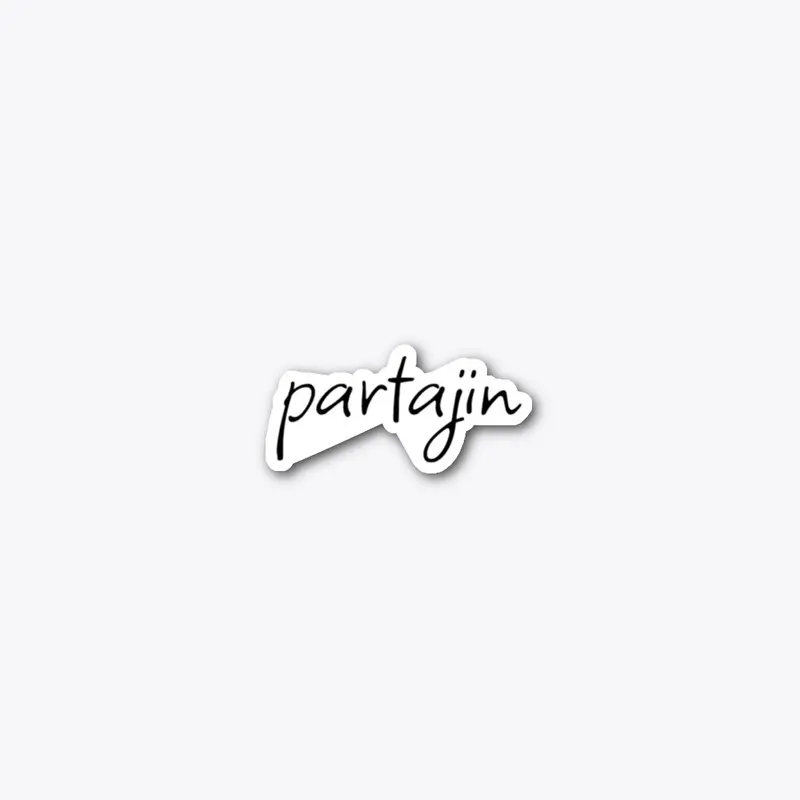 Partajin Logo Sticker (2022)