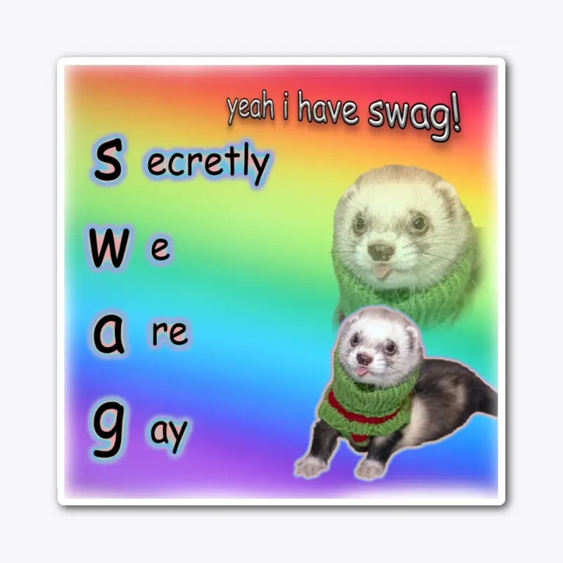 yeah i have swag! (secretly we are gay)